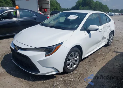 2021 Toyota Corolla Le из США, поврежденный, VIN 5YFEPMAEXMP185270